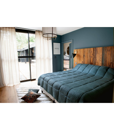 Dessus de lit "Sirocco" bleu marine