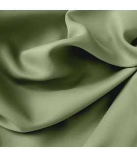 Rideau occultant et isolant uni Olive