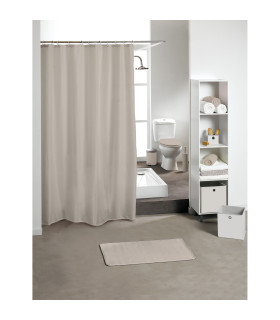 Rideau de douche 180 x 200 cm – PEVA Uni