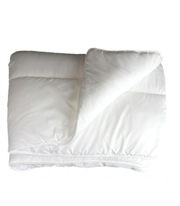 Couette 2 Personnes 220 x 240 cm Polyester Uni Anti-Acariens – Premium