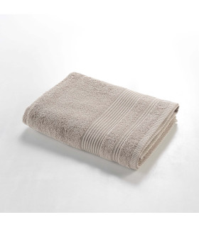 Drap de Douche Uni Tendresse – 70x130 cm – 500 g/m² taupe