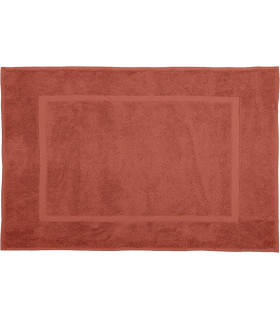 Tapis de Bain uni  45x70 cm - Confort & Absorption terra cotta