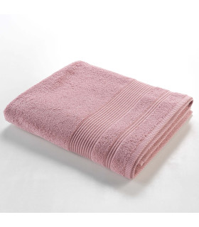 Drap de Bain 90x150 cm - Collection Tendresse - Éponge 500 g/m² rose
