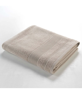 Drap de Bain 90x150 cm - Collection Tendresse - Éponge 500 g/m² taupe