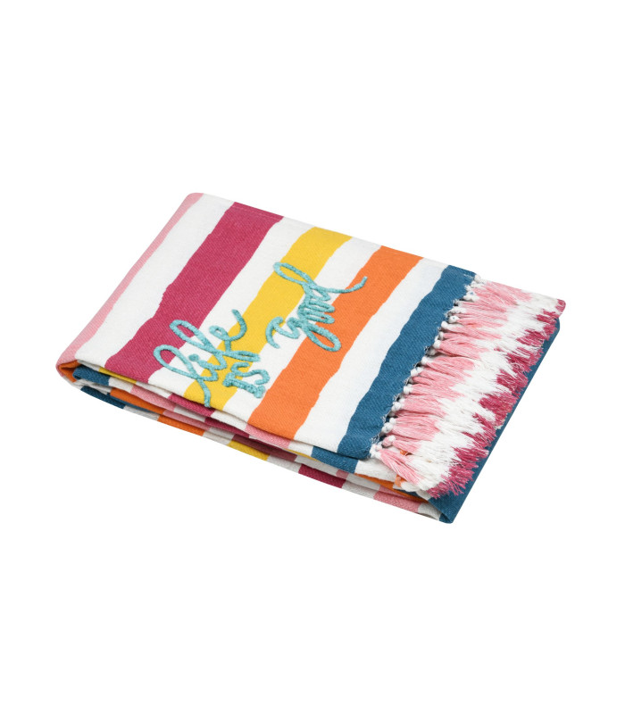 Fouta 90x180 cm – "Life is Good"