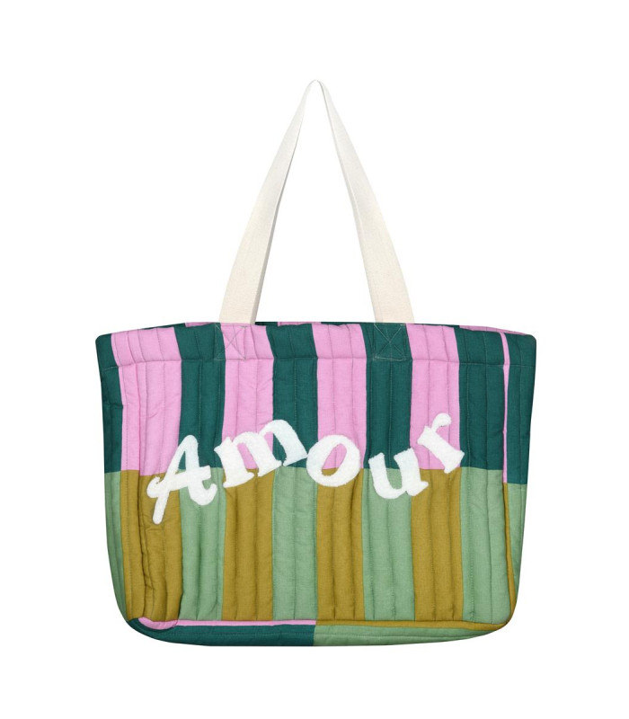 Sac de plage DolceVita Vert – 44 x 35 x 10 cm