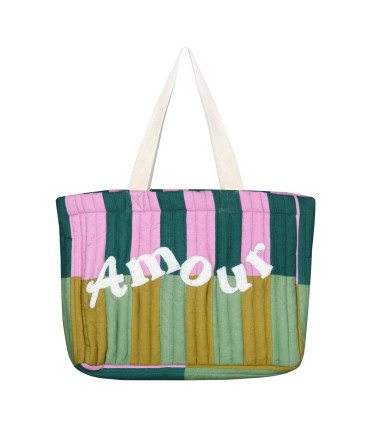 Sac de plage DolceVita Vert – 44 x 35 x 10 cm