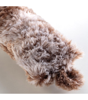 Bas de porte ANTARTIC Choco 80 x 10 cm – Imitation fourrure