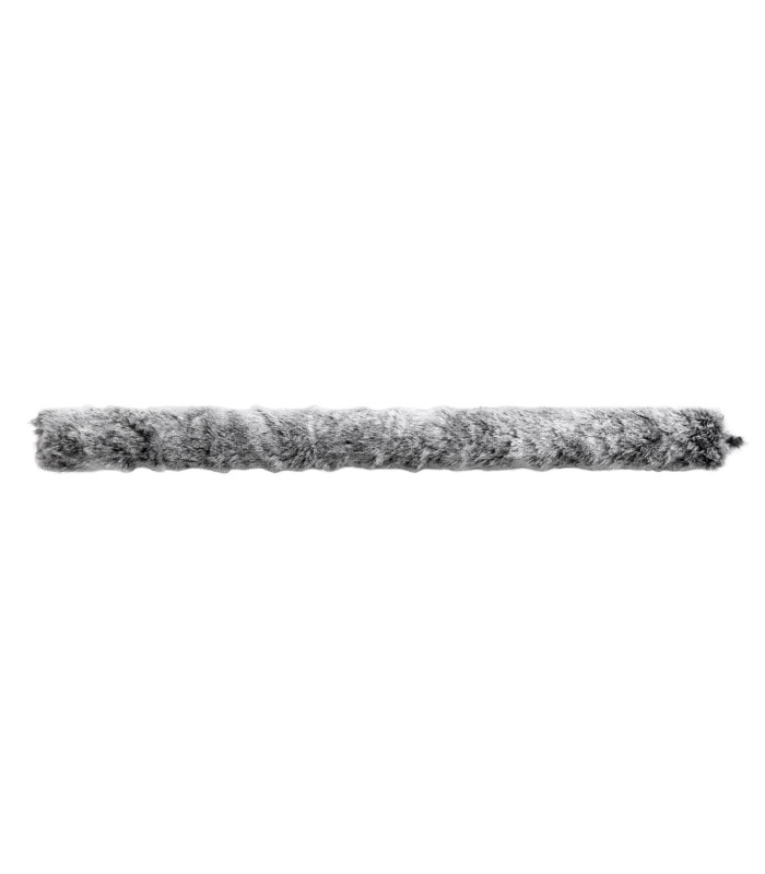 Bas de porte ANTARTIC gris 80 x 10 cm – Imitation fourrure