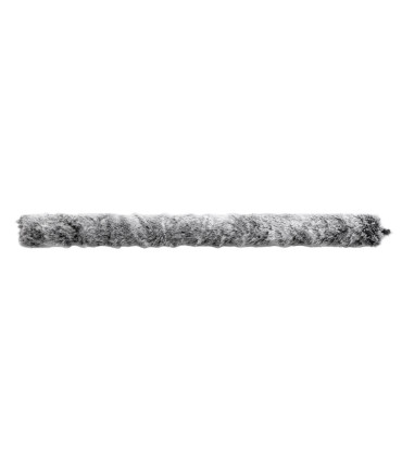 Bas de porte ANTARTIC gris 80 x 10 cm – Imitation fourrure