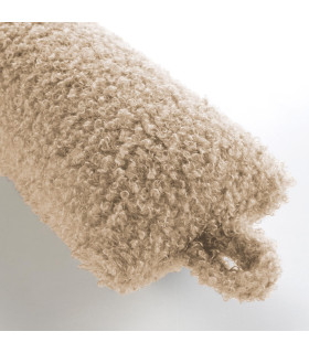 Bas de porte WOOLY 80 x 10 cm – Effet bouclette – Coloris Beige