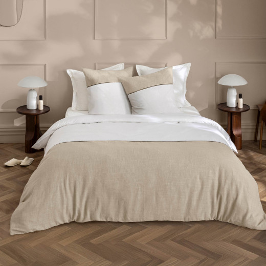 Parure de couette 220 x 240 cm – Coton tissé Gabrielle – 57 fils