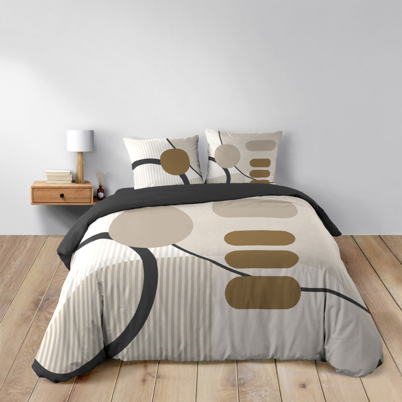 Parure de couette 3 pièces – Santana – 42 fils