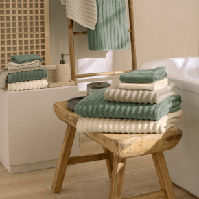 Drap de Douche 70 x 130 cm – 500 g/m² – Tissage rayé
