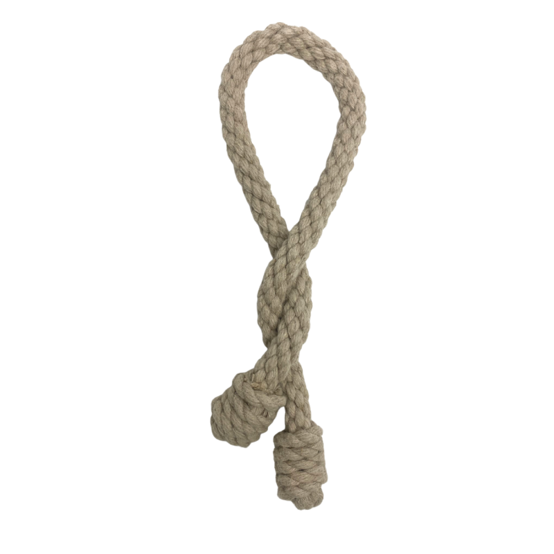 Embrasse flex SANTORIN – Style corde – 60 cm – Lin