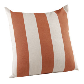 Coussin SUNSET 45 x 45 cm – Housse coton polyester – Tissé en France terre cuite