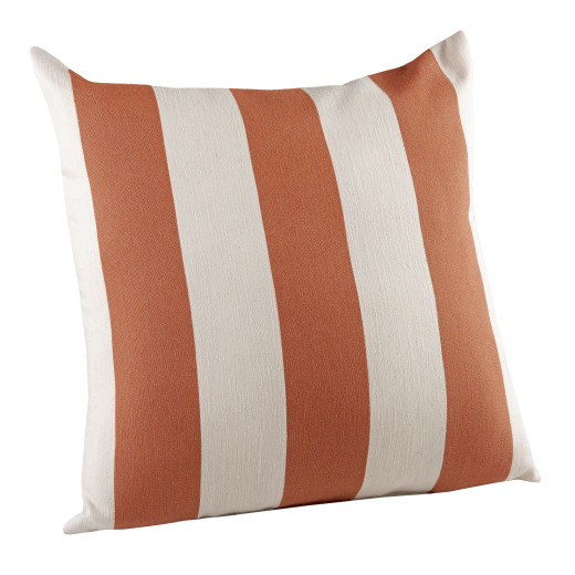 Coussin SUNSET 45 x 45 cm – Housse coton polyester – Tissé en France terre cuite