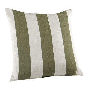Coussin SUNSET 45 x 45 cm – Housse coton polyester – Tissé en France kaki