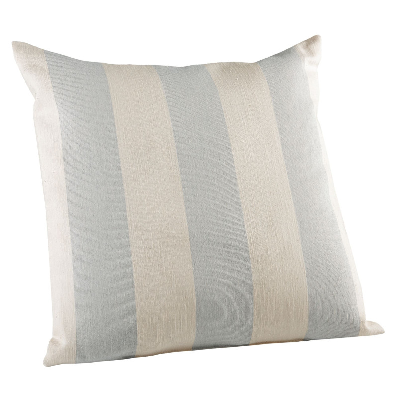 Coussin SUNSET 45 x 45 cm – Housse coton polyester – Tissé en France gris