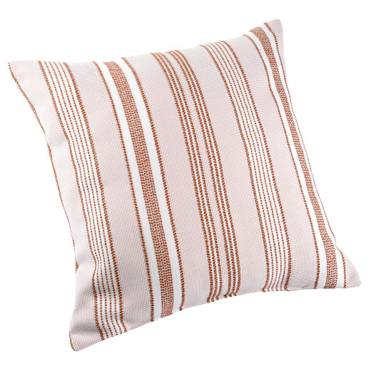 Coussin extérieur PLAGE 50 x 50 cm – Coussin décoratif terrasse et jardin terre cuite