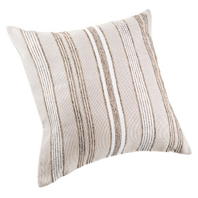 Coussin extérieur PLAGE 50 x 50 cm – Coussin décoratif terrasse et jardin vert kaki