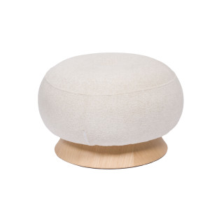Pouf en tissu et bois l65 cm dottie