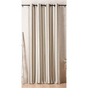Rideau Daenerys 140 x 280 cm – Coton recyclé tissé en France vert kaki