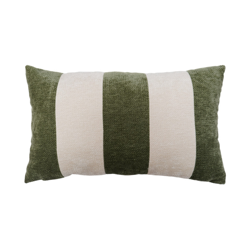 Coussin déhoussable compressé 30x50 cm en velours chenille – Elmet