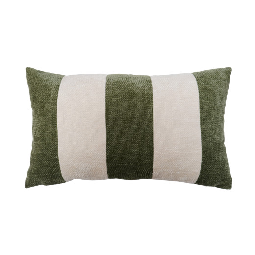 Coussin déhoussable compressé 30x50 cm en velours chenille – Elmet