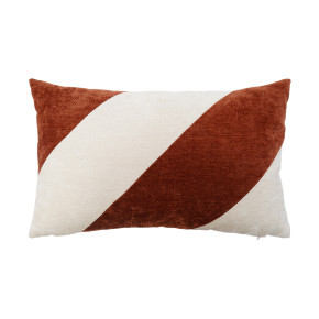 Coussin déhoussable compressé 30x50 cm en velours chenille – Olaf