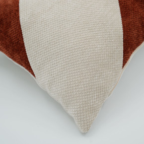 Coussin déhoussable compressé 30x50 cm en velours chenille – Olaf