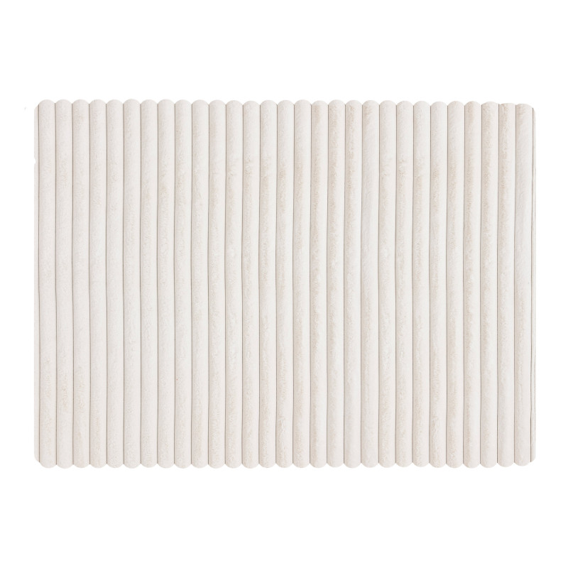 Tapis Rectangulaire 120 x 170 cm Imitation Fourrure Canneltée – Collection Boudoir