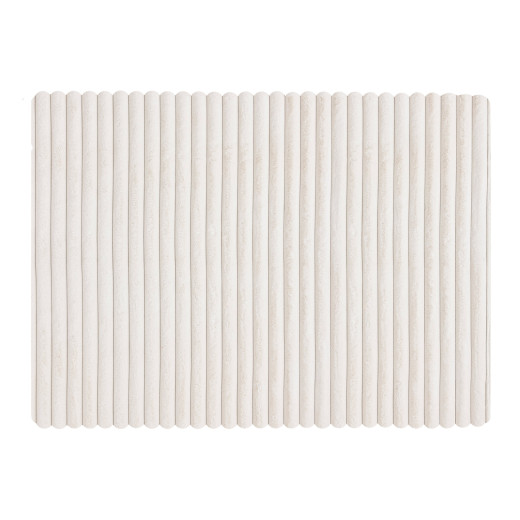 Tapis Rectangulaire 120 x 170 cm Imitation Fourrure Canneltée – Collection Boudoir