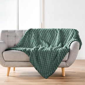 Plaid imitation fourrure / Sherpa Frosty Cèdre
