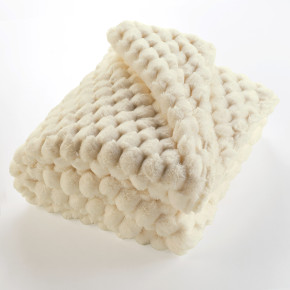Plaid imitation fourrure / Sherpa Frosty Lin