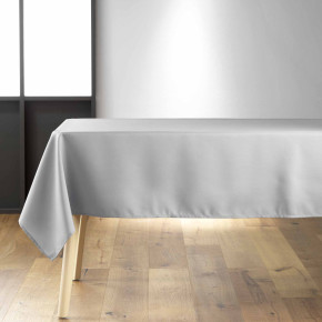 Nappe rectangulaire 140 x 250 cm – Polyester uni ESSENTIEL gris