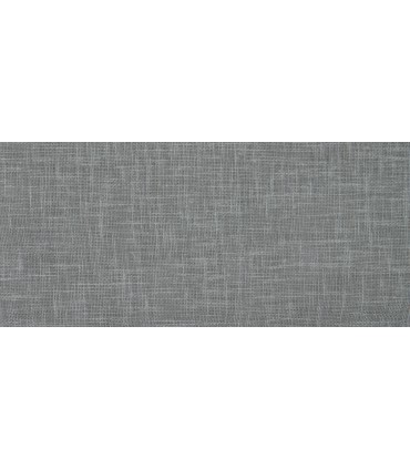 Tissu voile aspect lin anthracite