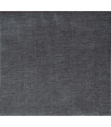 Tissu velours uni gris anthracite