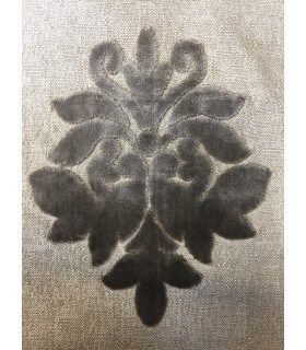 Rideau aspect lin esprit baroque