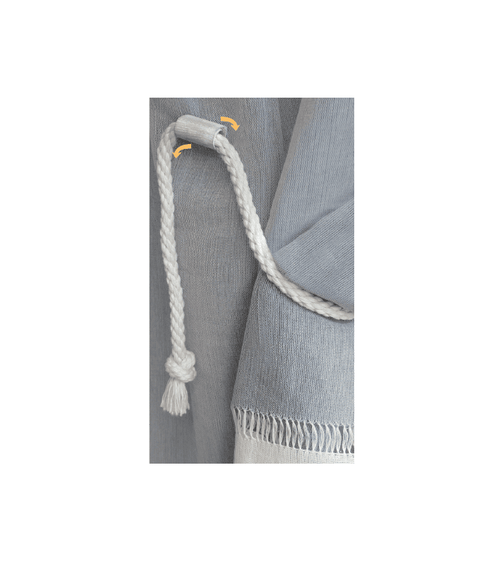 Embrasses aimantée style corde