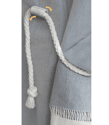 Embrasses aimantée style corde