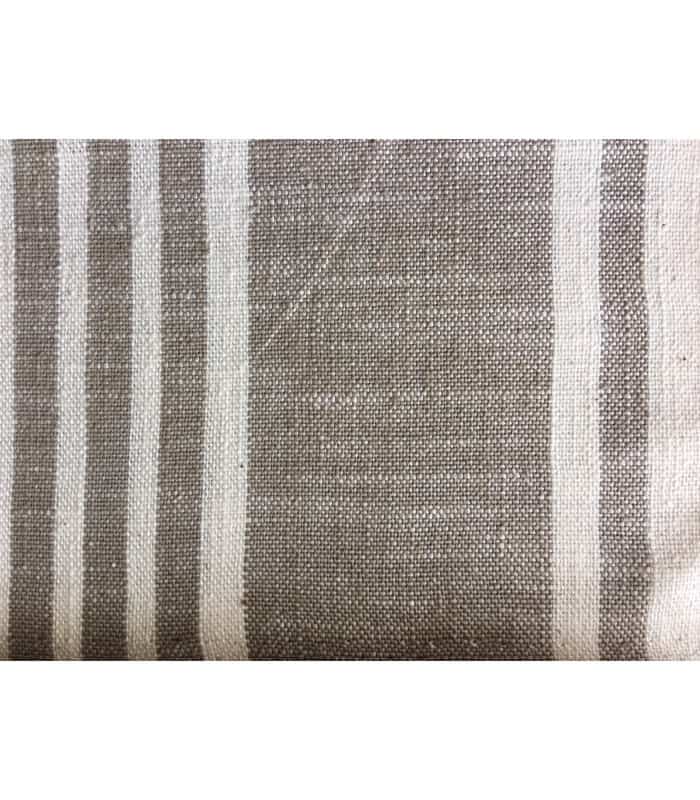 Tissu rayé toile à matelas