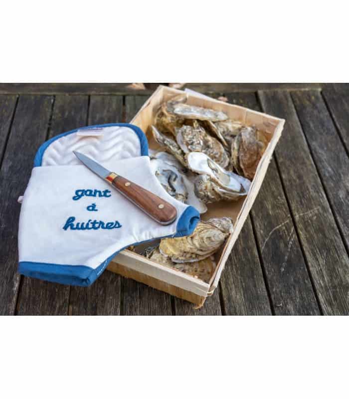 Coffret Gant à huître + couteau Lancette