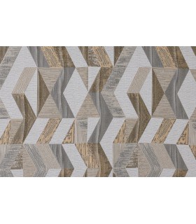 Rideau tendance motif courbe jaune or
