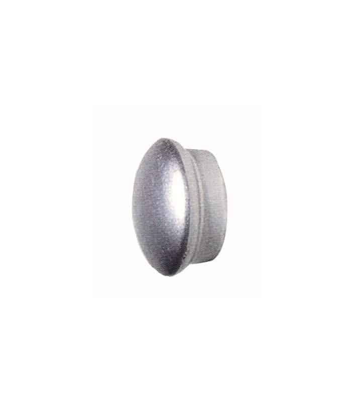 2 Embouts Bouchon Nickel Mat