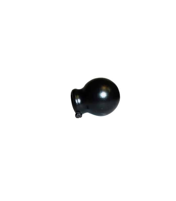 2 Embouts Boule Noir
