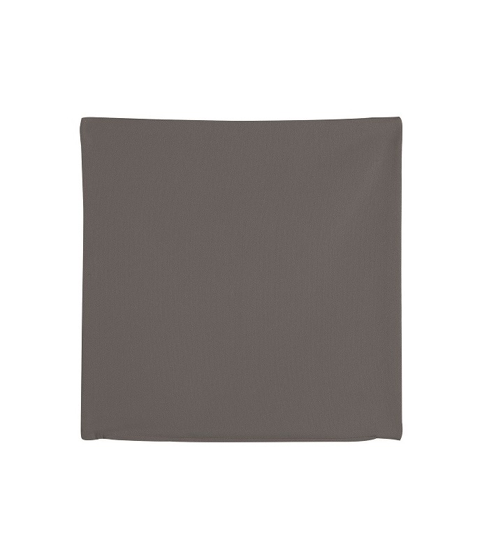 Housse de coussin outdoor gris anthracite