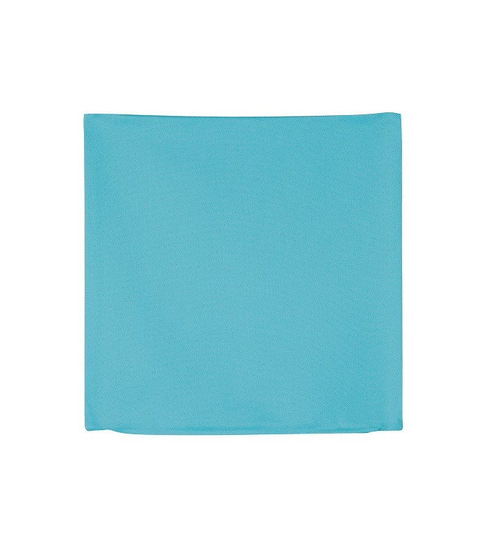 Housse de coussin outdoor turquoise