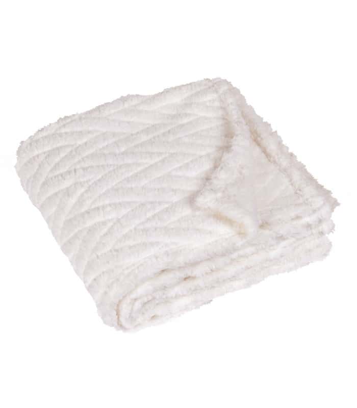 Plaid écru "snow"