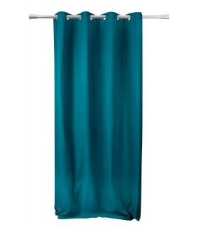 Rideau Extérieur 140x240cm "Victoria" bleu canard